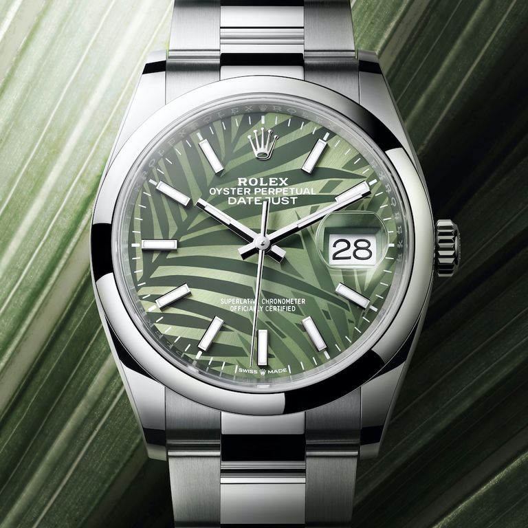 勞力士Rolex 2021新表,隕石面Daytona、棕櫚葉Datejust、滿天星鉆表等5大亮點一次看-復刻表
