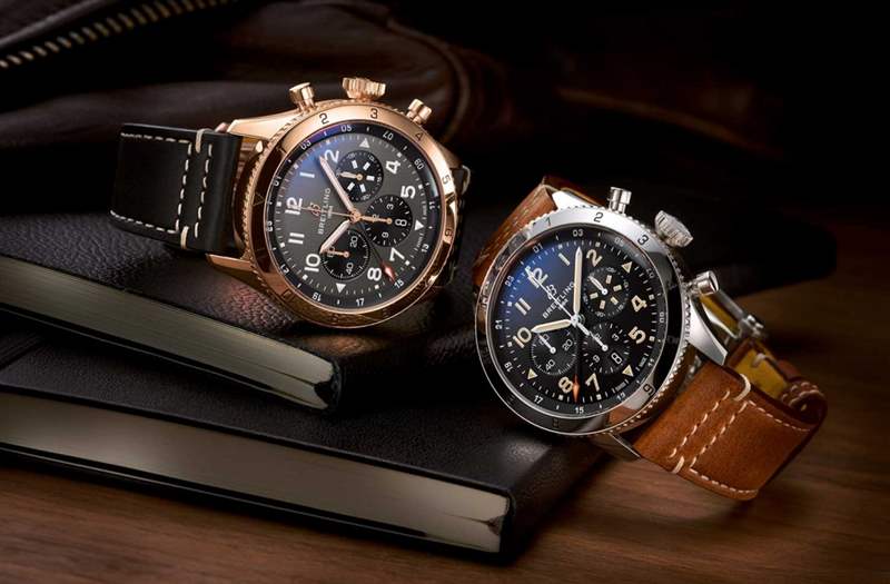 百年靈Breitling Super AVI 航空計時腕表系列登場!向四款經典戰機致敬-復刻表