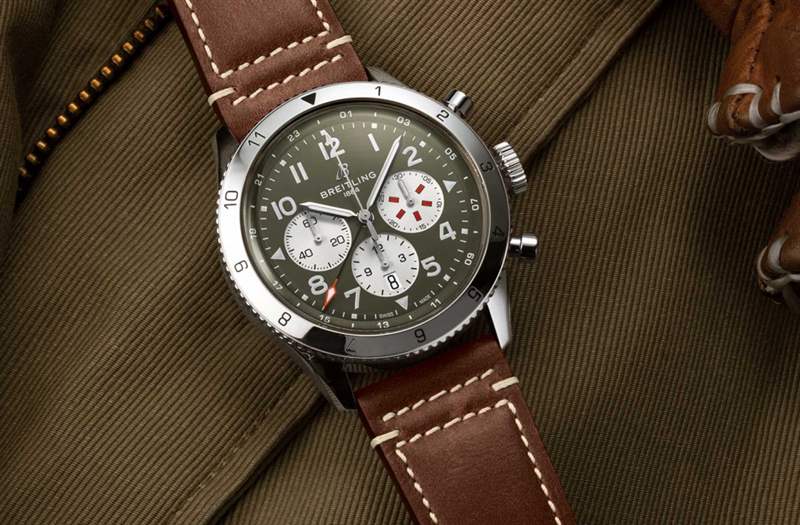 百年靈Breitling Super AVI 航空計時腕表系列登場!向四款經典戰機致敬-復刻表