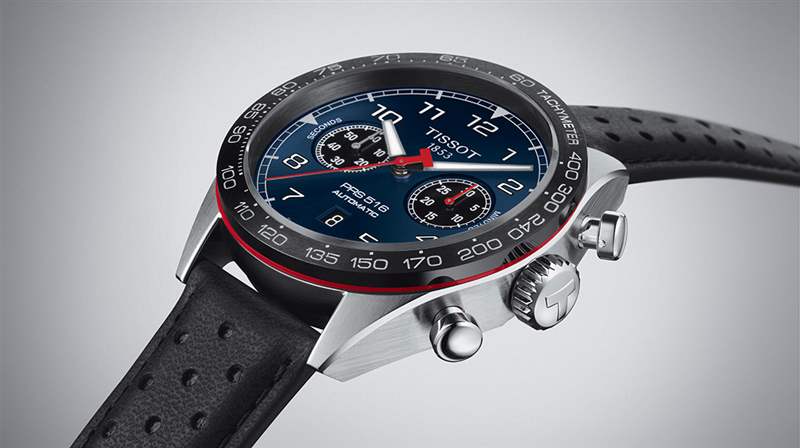 天梭PRS 516 自動上鏈計時碼表-路易·莫伊內(nèi)特記憶精神-復(fù)刻表