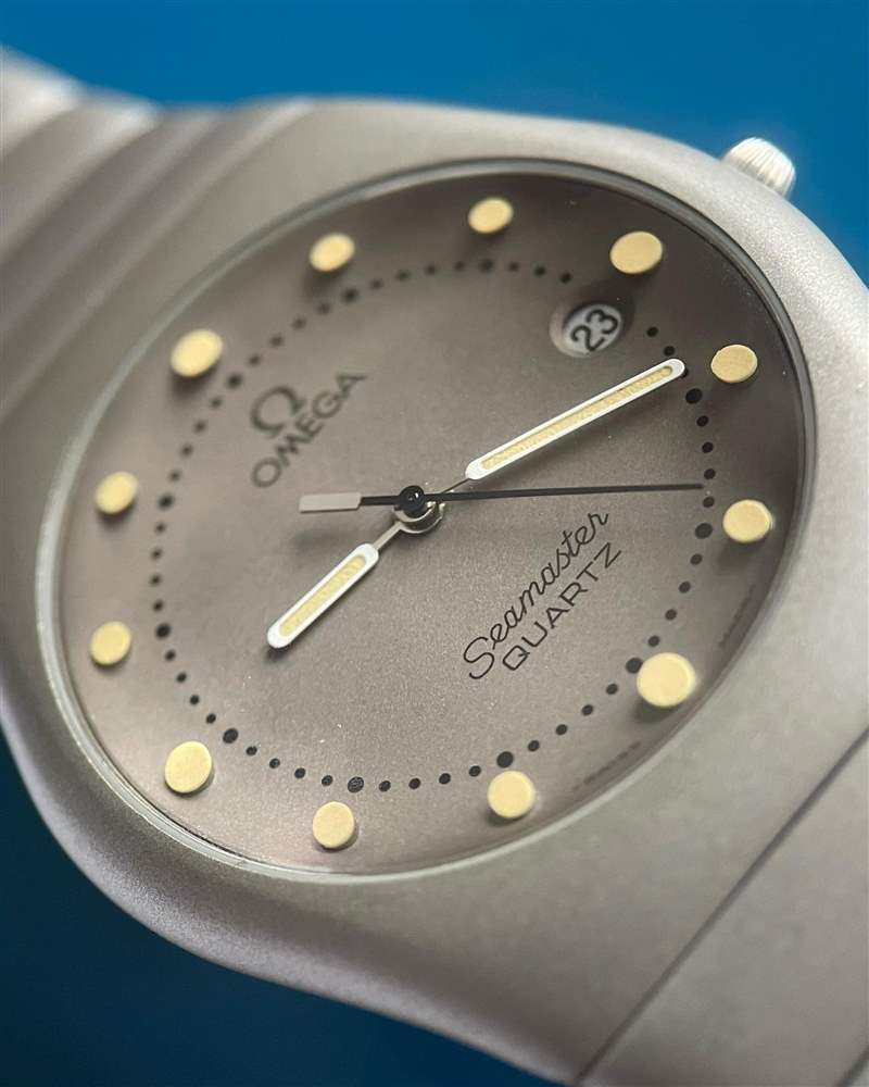 有錶友在IG分享Seamaster Recife，讓人驚覺最平價的歐米茄早在30多年前就出現(xiàn)過了。（IG@steviemac1040）