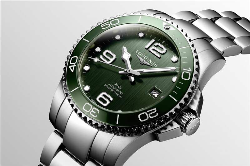 浪琴表 HydroConquest 綠色手表