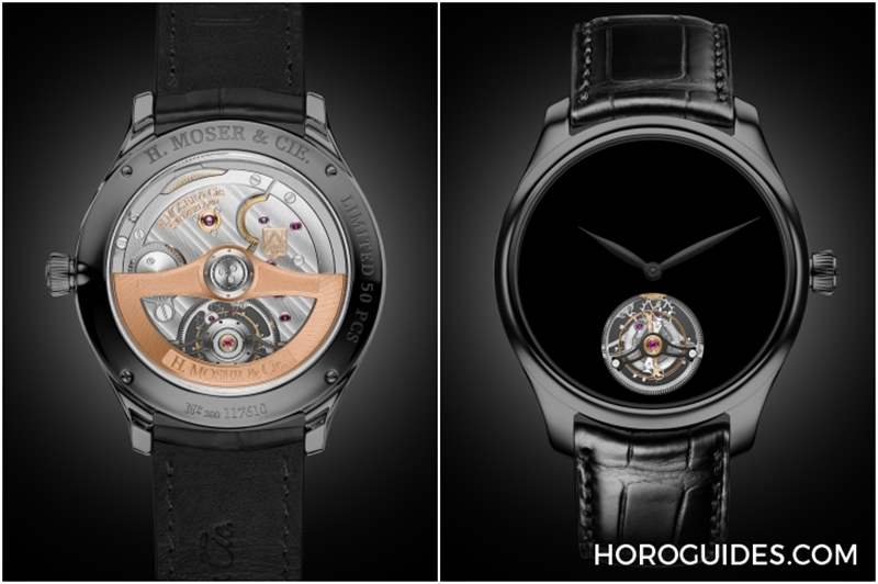 H. MOSER & CIE - 慶祝全新銷售平臺上線！ H. MOSER & CIE.推出三款Vantablack?腕表