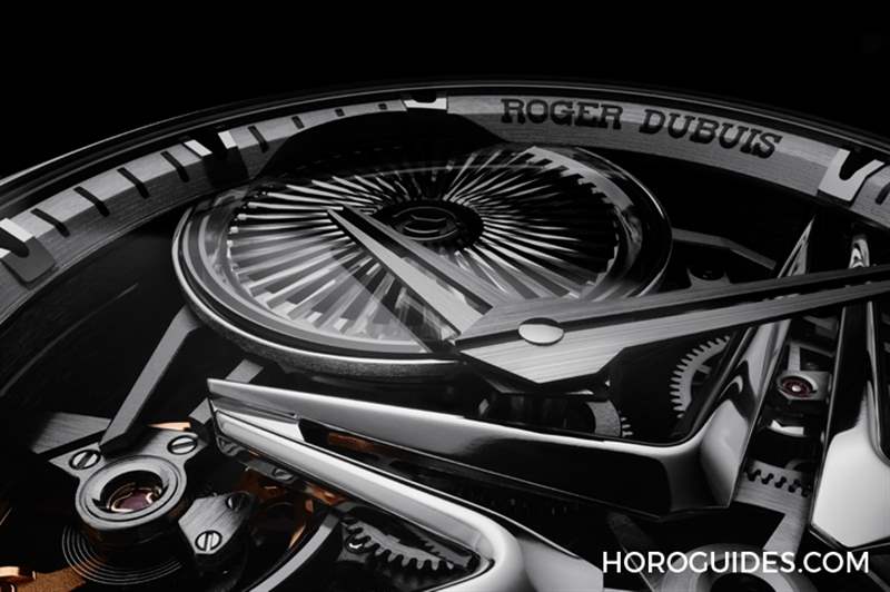 ROGER DUBUIS - 這款自動盤轉起來很迷幻！ Roger Dubuis攜手空山基推出Excalibur Sorayama Monobalancier腕表