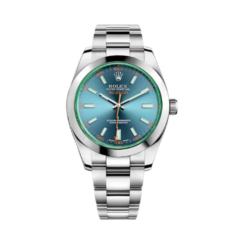 第4名(總排名第5):Milgauss 116400GV(Rolex官網) Rolex OP手表珊瑚紅表面爆冷暴升63% 同期漲幅超越Tiffany Blue-復刻表