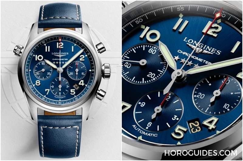 滿滿飛行元素!LONGINES全新Spirit先行者系列初亮相-復(fù)刻表
