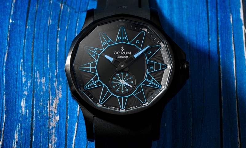 黑潮涌現，五色齊發｜Corum Admiral 42 Automatic Full Black