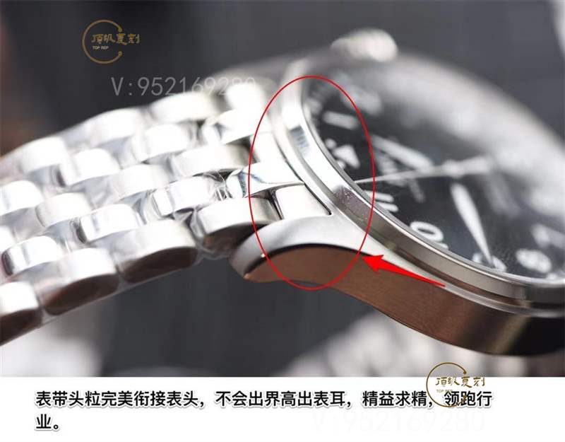 V7廠萬國馬克十八復刻表升級表帶終極版,修正所有不足-復刻表