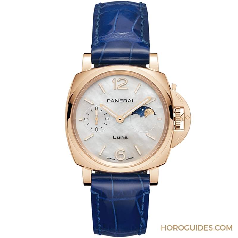 以月為名,Panerai Luminor Due系列首見月相顯示功能-復(fù)刻表