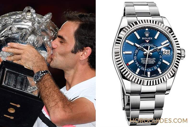 回顧那些高光時刻,Roger Federer費德勒與Rolex偕伴20年-復刻表