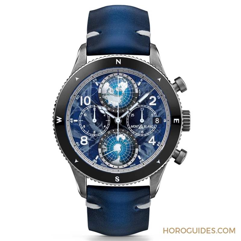 零氧!耐用、精準(zhǔn)、不起霧|Montblanc 1858系列Geosphere世界時區(qū)零氧限量腕表的極限探險魂-復(fù)刻表