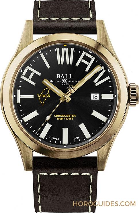 BALL WATCH - 鐵道迷注意！ 波爾表Engineer III 臺灣騰云號火車130周年紀念腕表