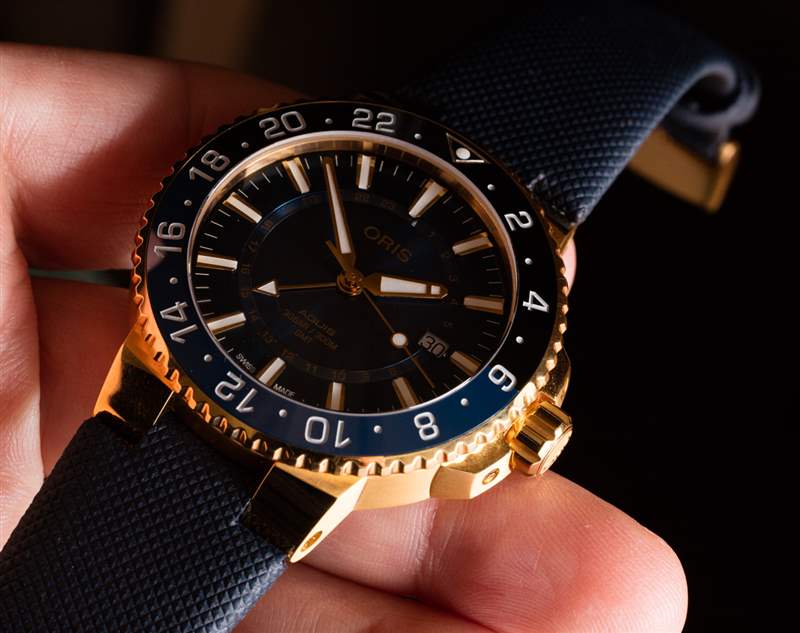 Oris Carysfort Reef 限量版 18k 金腕表-復(fù)刻表