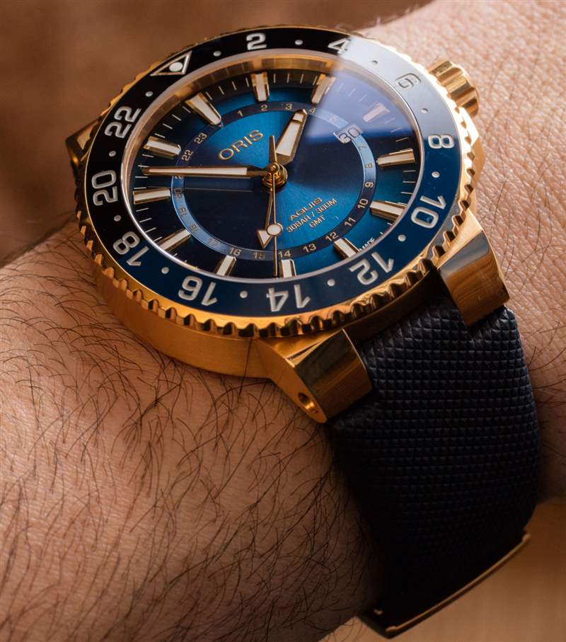 Oris Carysfort Reef 限量版 18k 金腕表-復(fù)刻表