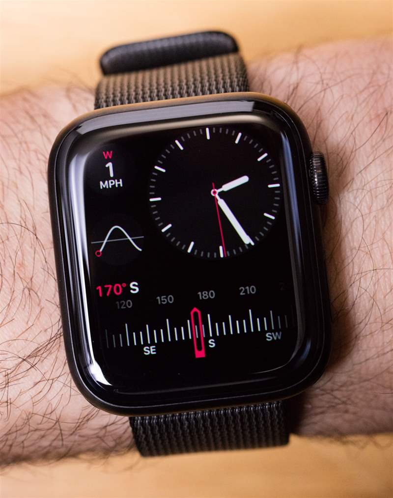 Apple Watch Series 5 在手腕上顯示我最欣賞的信息-復刻表