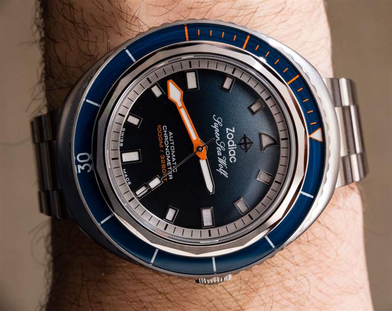 Zodiac Super Sea Wolf 68 Saturation x Andy Mann 手表上手-復刻表