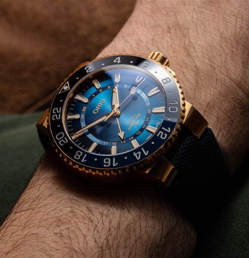 Oris Carysfort Reef 限量版 18k 金腕表-復(fù)刻表