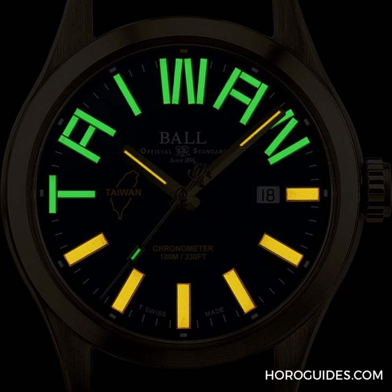 BALL WATCH - 鐵道迷注意！ 波爾表Engineer III 臺灣騰云號火車130周年紀念腕表