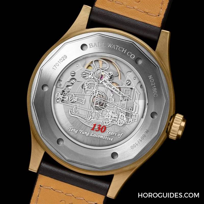 BALL WATCH - 鐵道迷注意！ 波爾表Engineer III 臺灣騰云號火車130周年紀念腕表