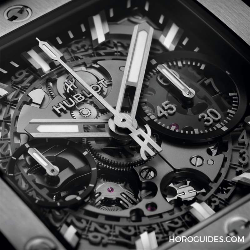 HUBLOT - 高階運動方表這樣搭，怎一個瀟灑了得｜Hublot Square Bang Unico計時碼表