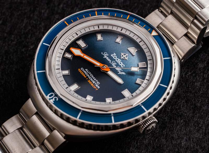 Zodiac Super Sea Wolf 68 Saturation x Andy Mann 手表上手-復刻表