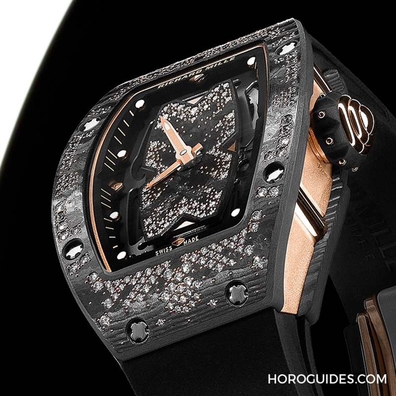 RICHARD MILLE - 碳纖維鑲嵌鉆石的明暗共生之美｜RICHARD MILLE RM 07-01 INTERGALACTIC星系推出4款新作