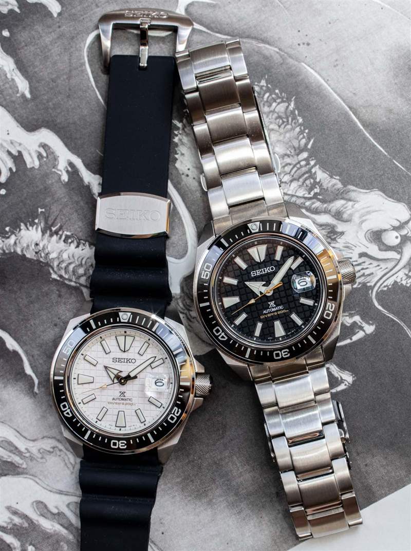 動手:精工 Prospex King Samurai SRPE35 和 SRPE37 手表-復刻表