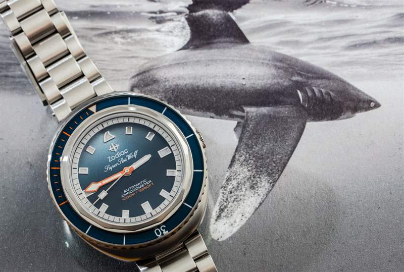 Zodiac Super Sea Wolf 68 Saturation x Andy Mann 手表上手-復刻表