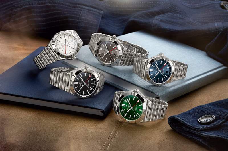 CHRONOMAT AUTOMATIC GMT 40機械計時自動腕錶GMT 40(圖片來源:Breitling) Breitling航空經典Navitimer70周年聯乘國泰GMT腕表限量200枚-復刻表