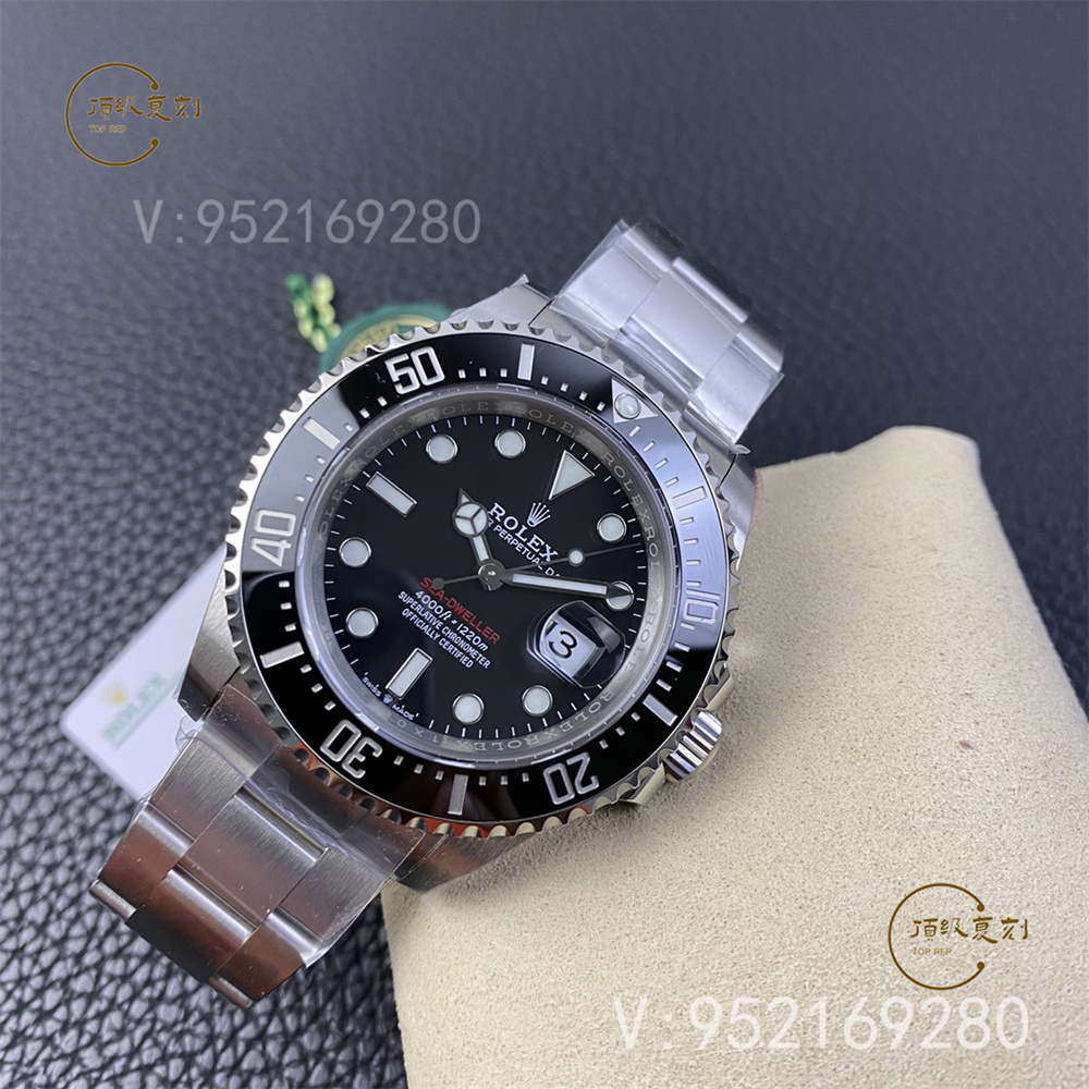 VS廠勞力士43mm單紅鬼王126600腕表評測-搭載3235機芯-復刻表