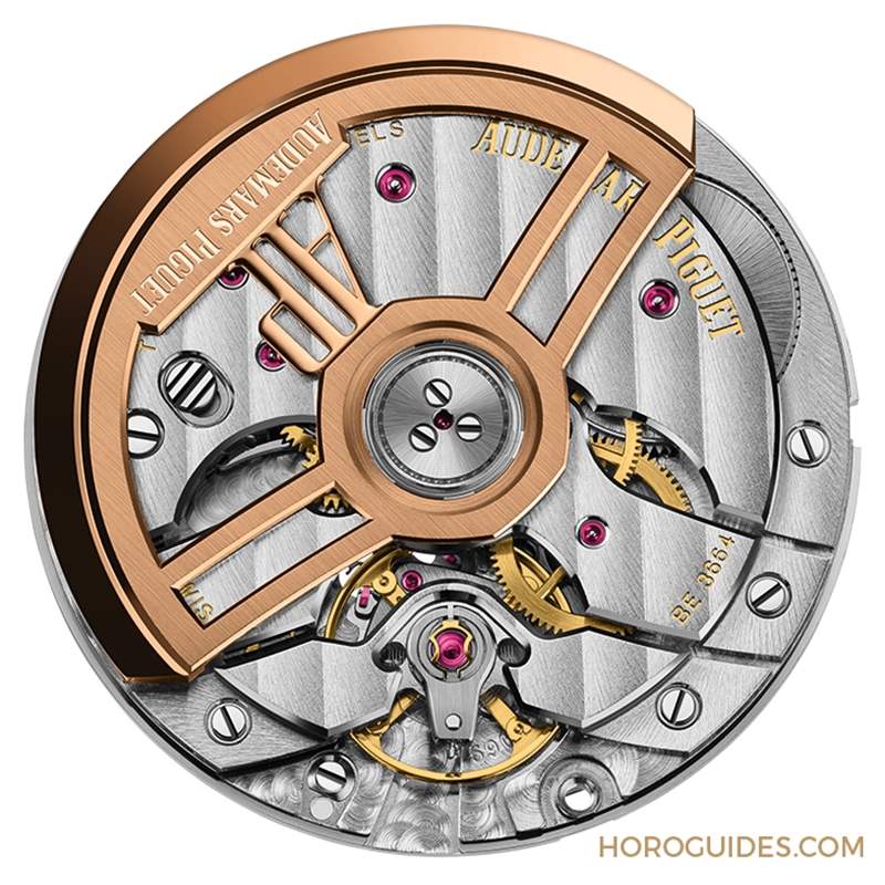 AUDEMARS PIGUET - 愛彼Royal Oak皇家橡樹自動上鏈腕表，黃金表殼搭配天然綠松石表面