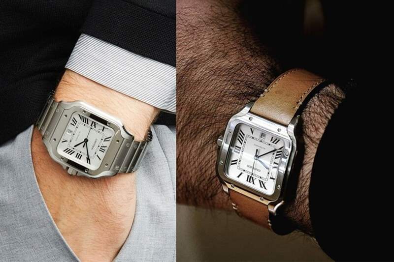 cartier Santos 卡地亞6款Santos手表推介|卡地亞的紳士?jī)?yōu)雅-復(fù)刻表