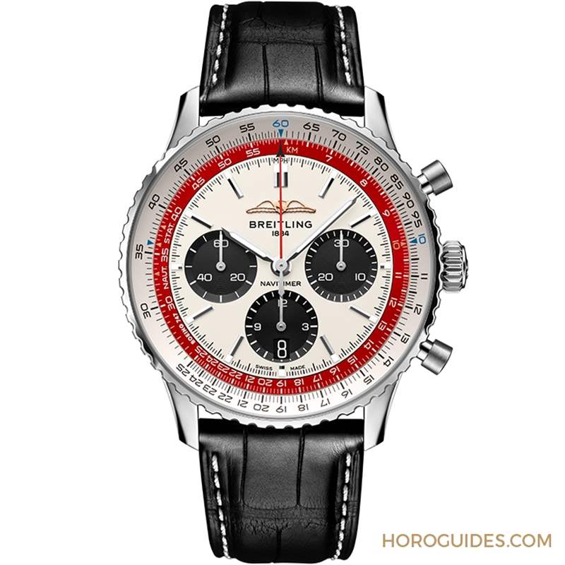 BREITLING - 頌揚原始巨無霸噴射機，BREITLING Navitimer B01「波音747限量版」