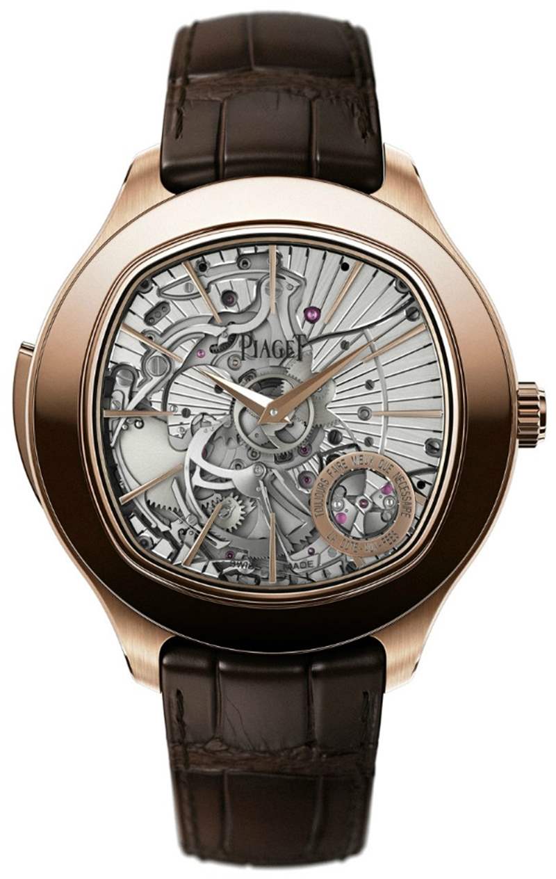 Piaget-Emperador-Coussin-XL-三問表 伯爵Emperador Coussin XL超薄三問腕表-復(fù)刻表