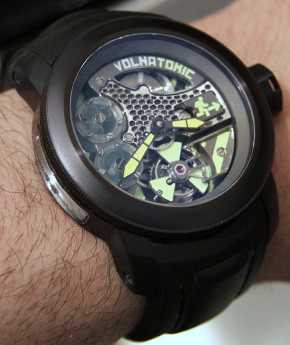 Volnatomic Tourbillon Watch Volna Volnatomic放射性藝術表盤的手表-復刻表
