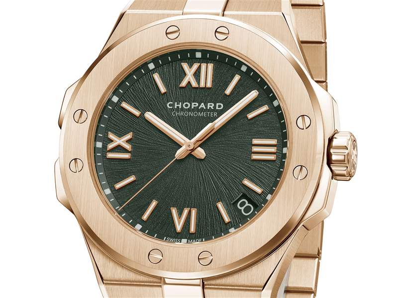 Chopard推出Alpine Eagle系列腕表新作:綠色表盤,33mm女士腕表 Chopard推出Alpine Eagle系列腕表新作:綠色表盤,33mm女士腕表-復(fù)刻表