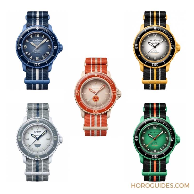 BLANCPAIN x SWATCH五款聯(lián)名表公開,這兩支最應(yīng)該買!-復(fù)刻表