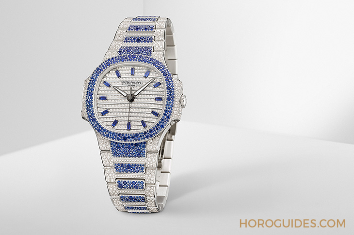 PATEK PHILIPPE - Ladies First！ 百達(dá)翡麗最新Aquanaut Luce「彩虹」三問(wèn)表與Nautilus織紋復(fù)合表帶