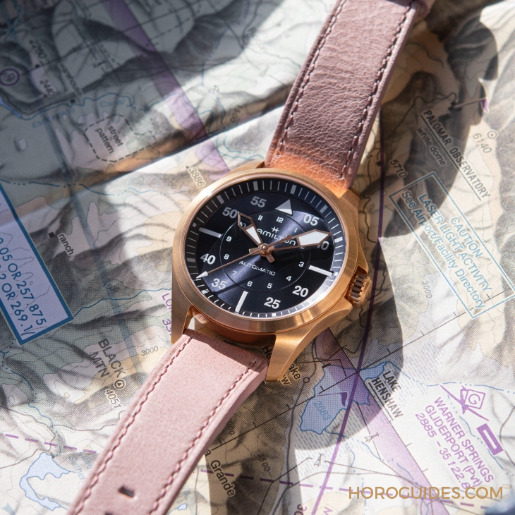 HAMILTON - 設(shè)計微調(diào)、新增尺寸，HAMILTON Khaki Aviation Pilot系列七款新作再現(xiàn)軍風(fēng)