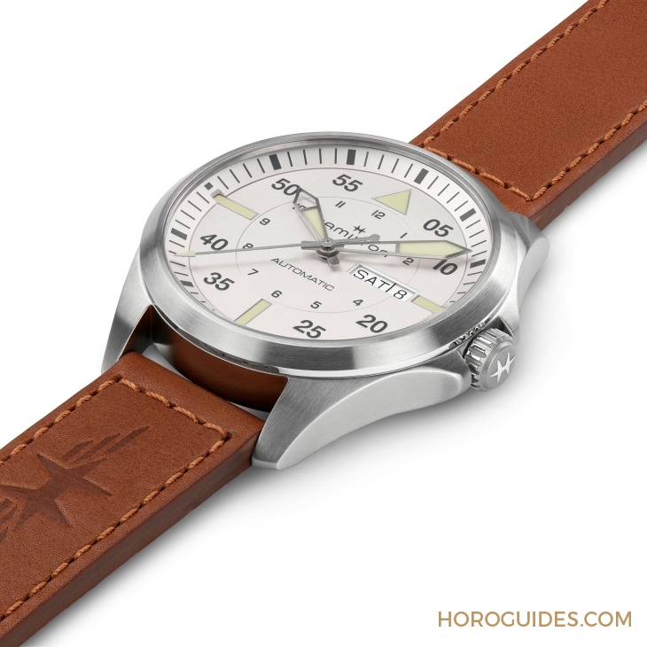 HAMILTON - 設(shè)計微調(diào)、新增尺寸，HAMILTON Khaki Aviation Pilot系列七款新作再現(xiàn)軍風(fēng)