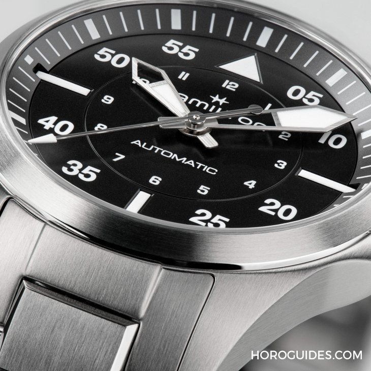 HAMILTON - 設(shè)計微調(diào)、新增尺寸，HAMILTON Khaki Aviation Pilot系列七款新作再現(xiàn)軍風(fēng)