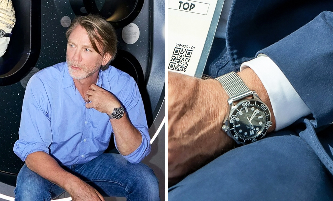 OMEGA - SEAMASTER - 210.30.42.20.03.002 - 007手腕再次提前曝光新作？ 巴黎奧運會謎樣的OMEGA Seamaster黑面無日期款
