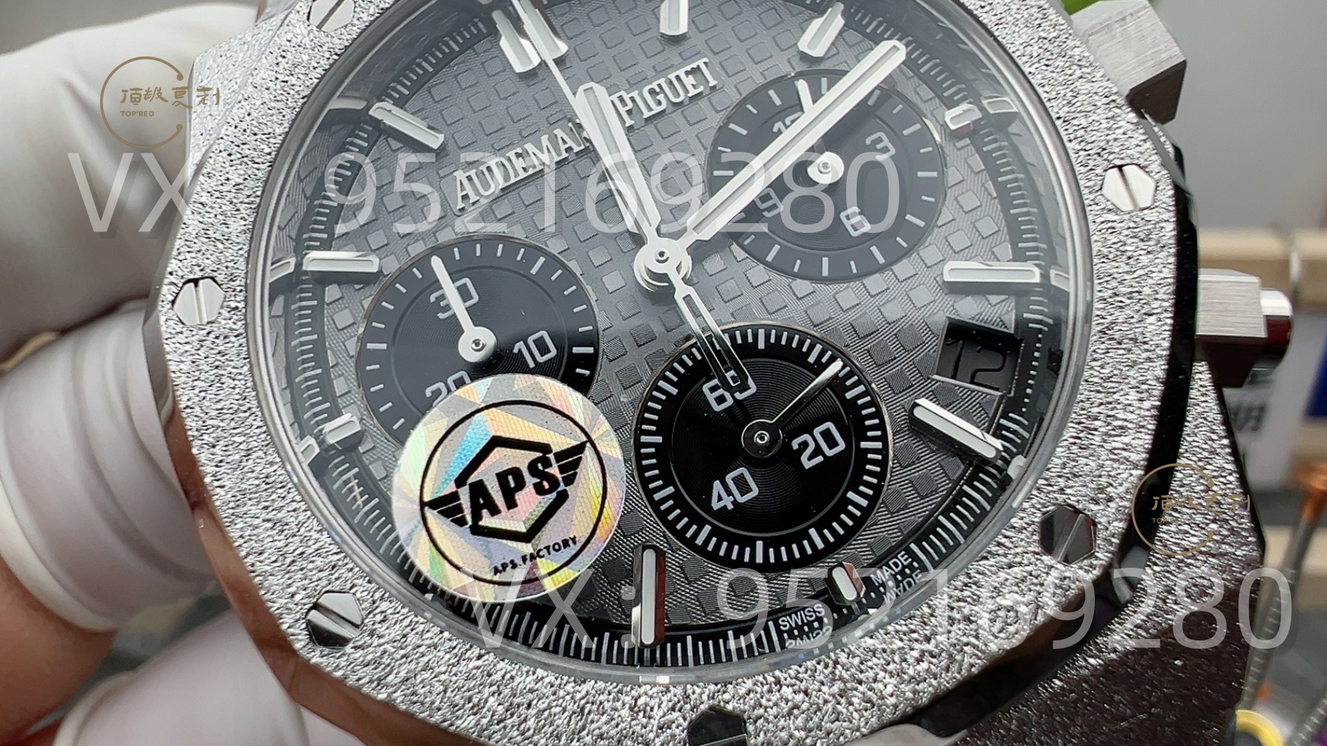 APS廠AP愛彼26240熊貓計時霜金腕表做工怎么樣,4401一體機-復刻表